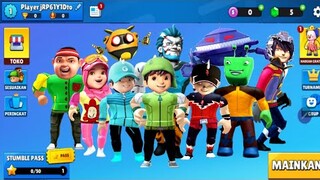 Aku Pakai Skin Boboiboy Elemental Fusion di Stumble Guys