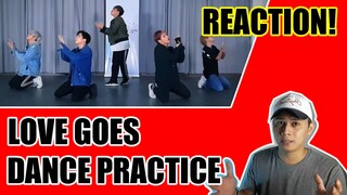 SB19 - LOVE GOES | DANCE PRACTICE | REACTION