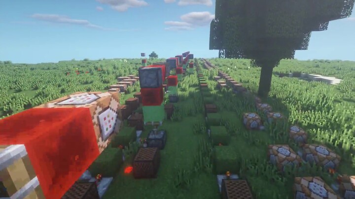 [Musik Redstone] Menggores atap