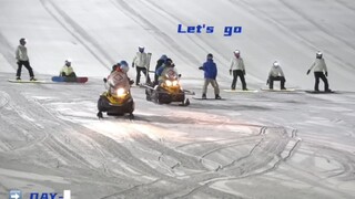 王一博滑雪花絮又帅又可爱