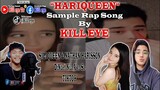 HARIQUEEN - Kill eye Dinuet Nila SiliQueen At Nathan Harrison 😱😍(Sample Rap For HariQueen)
