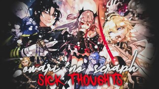 Owari no Seraph Boys - Sick Thoughts Badass Edit!!!