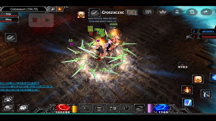 Damage decrement increase 7% vs automatic hp recovery 5%