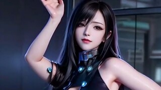【AI Animation】Gantz Water Drop Dance
