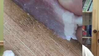 ما هي الخيوط البيضاء التي تُعصر من لحم الخنزير؟ ألياف العضلات