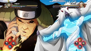 GILA! MOD HIRUZEN HOKAGE KORUP INI TERLALU BAHAYA! | Naruto Storm MOD