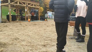 Johny Cash - Ring of Fire... one man in Mont-Tremblant cover