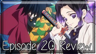 Float like a Butterfly, Sting like a Bee - Demon Slayer: Kimetsu no Yaiba Episode 20 Review