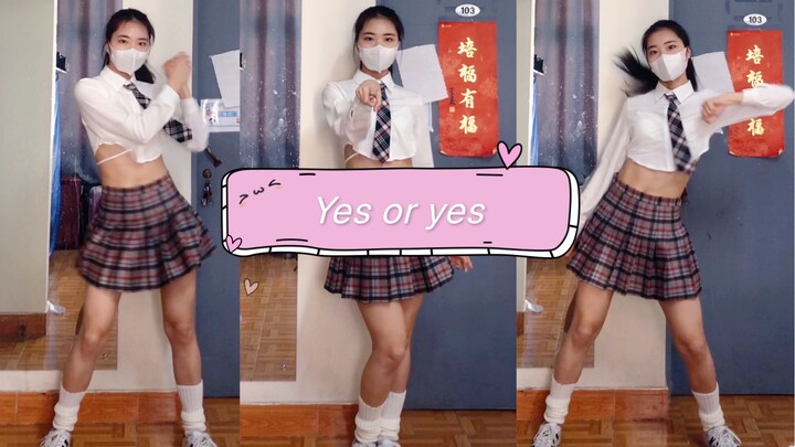 一镜到底Yes or yes  刻在我DNA里的梦中情曲！纪念一下我学会的第一支舞！