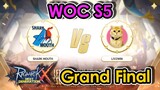 [ROX] Liv2Win Outsmarted Shark Mouth In WOC S5 Grand Final Match! | King Spade