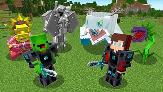 Custom Bosses But I have OP Weapons - Minecraft
