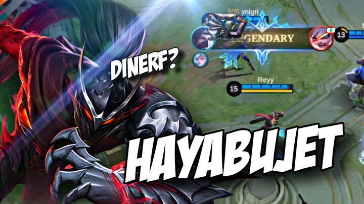 NERF BERKEDOK BUFF? INI ASSASIN MASIH OP❕❗