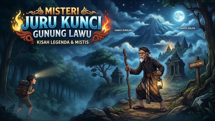 MISTERI JURU KUNCI GUNUNG LAWU 👻