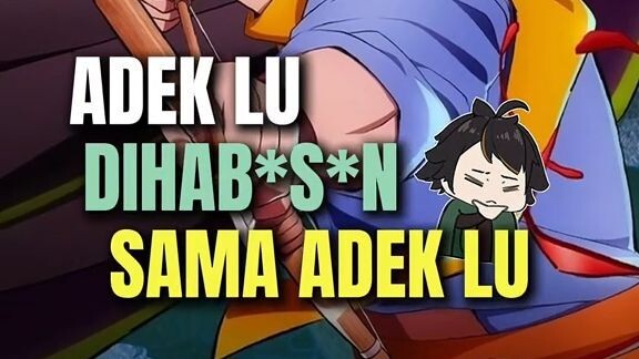 etika adek lu diserang sama adek lu ? Tapi doi ngakunya dia adek lu ?