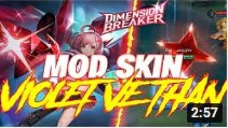 Hướng Dẫn Mod Skin Violet Vệ Thần Full Hiệu Ứng Mới Nhất Mùa 22 1080pFHR