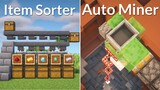 Minecraft: 4 Simple Redstone Builds #8