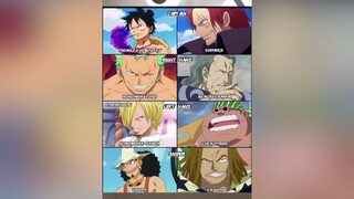 the goats themselves 🐐🔥🔥 trending viral anime foryoupage fypシ luffy shanks zoro bennbeckman sanji lucklyroo usopp  yasopp