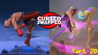 PART 20 ML HEROES SWAPPED ENTRANCE | FUNNY ENTRANCE | CURSED SWAPPED ANIMATIONS | MOBILE LEGENDS WTF