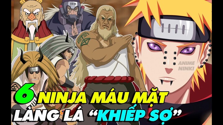 6 Ninja máu mặt khiến đa số Shinobi Làng lá phải khiếp sợ | Top những đối thủ mạnh nhất của Konoha