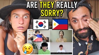 #SORRYTOFILIPINOS from Koreans - Are they REALLY SORRY? (Honest Reaction)