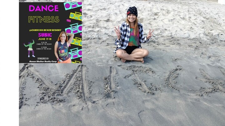 ZUMBA BY THE BEACH | SUBIC ZAMBALES | DANCE WITH MITCH