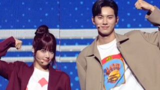 洪恩採 x 李彩玟《SEVENTEEN夫硕顺 - Fighting》230630 高清舞台