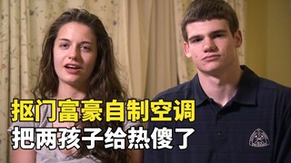 Weirdly stingy American couple drives a Porsche and lives in a luxury mansion, yet refuses to turn o