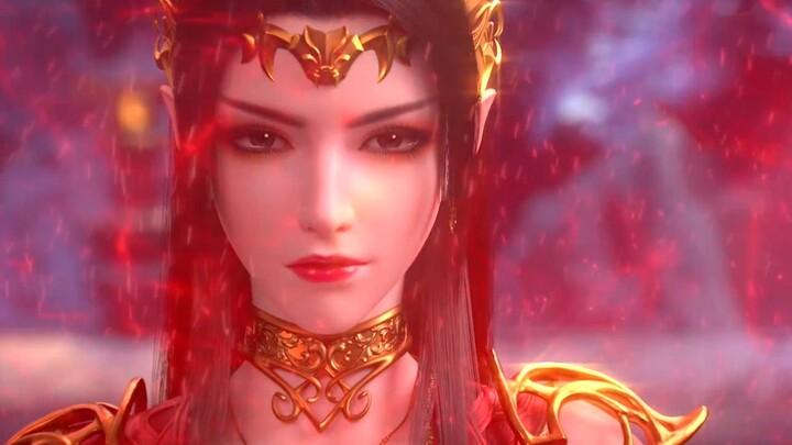 The Queen has arrived! Her beautiful legs are revealed for the first time, and the Dou Zong strongma