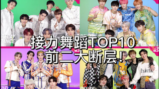 [NCT] The highest number of relay dance plays in the TOP10 is the second highest among all male grou