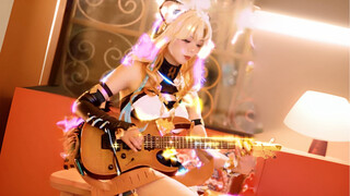 好酷！是闪耀金色大豹豹！guitar mix纵燃行歌～