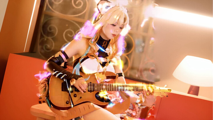 رائع جدًا! إنه النمر الذهبي اللامع! مزيج الغيتار يُشعل الأغنية بحماس!