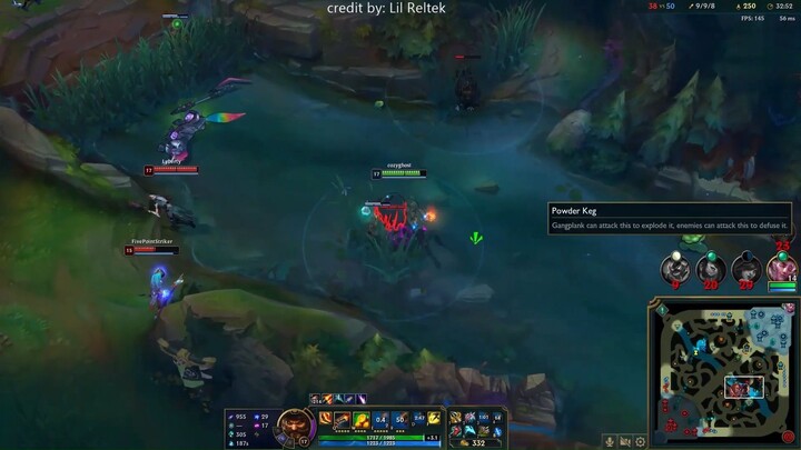 Gankplank đối đầu sett trận chiến giữa những người đàn ông #game