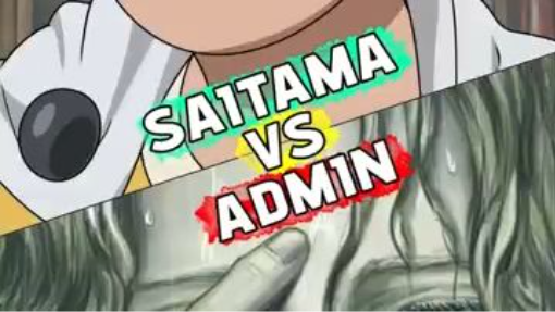 SAITAMA VS ADMIN