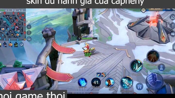 skin du hành gia của capheny p1 #choigamethoi