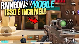 REVELADO! NOVA GAMEPLAY DO RAINBOW SIX MOBILE OFICIAL com NOVAS FUNÇÕES INCRÍVEIS!