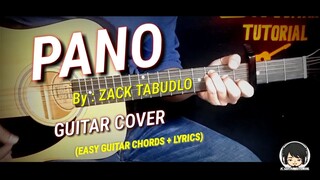 Pano - Zack Tabudlo Guitar Chords (Easy Guitar Chords + Lyrics)
