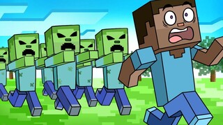 Minecraft ซอมบี้ การ์ตูนแอนิเมชั่น