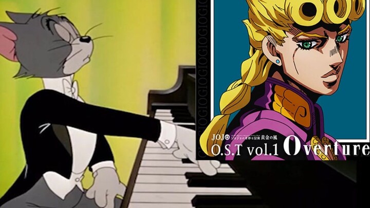 [TOM Piano Demon] il vento d'oro Golden Wind Execution Song!