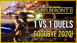 Battlefront 2 Lightsaber Duels | New Years Eve Duels! No Commentary Star Wars Battlefront 2 Gameplay