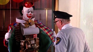 搞笑片：劫匪扮小丑抢银行，结果没人相信，只能开枪自证清白！