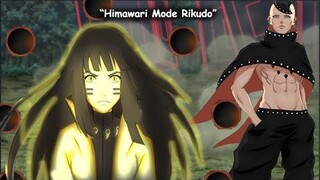 Himawari Mode Rikudo - Kurama memberi himawari chakra senjutsu melawan Jura yang kebal Ninjutsu