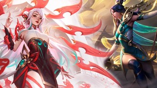 Splash Arts: Mythmaker + Lunar Skins - Irelia Legendary, Ashe, Thresh +++ - League of Legends