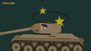 FOJA WAR - Animasi Tank 16 Asap Di Tenda