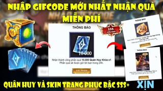 Liên Quân | Cách Nhập 3 Giftcode Nhận Quân Huy Và Skin Trang Phục Hiếm Miễn Phí Từ Sự Kiện