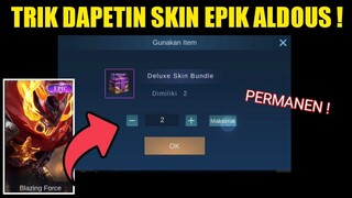 TRIK DAPETIN SKIN ALDOUS EPIK PERMANEN ! CUMA DI SURUH NONTON IKLAN AJA