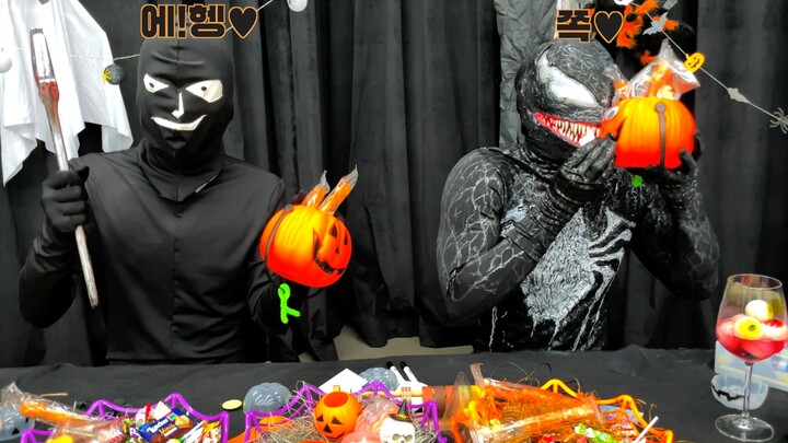 【NCT】👻Reaction👻 NCT Halloween Manito | Making Halloween treat bags