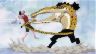 Lucci bước đầu cho Luffy ăn hành #anime #onepiece
