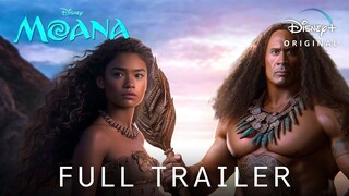 MOANA Live Action - Official Trailer (2024) Zendaya, Dwayne Johnson