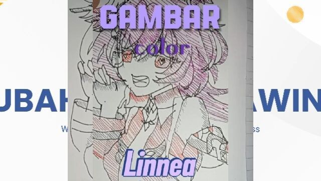 fan drawing: pembuatan warna karakter linnea genshin impact