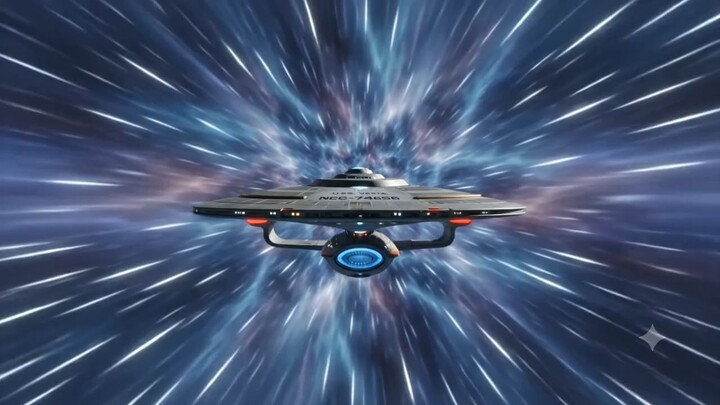 USS VESTA - em transito de dobra espacial...